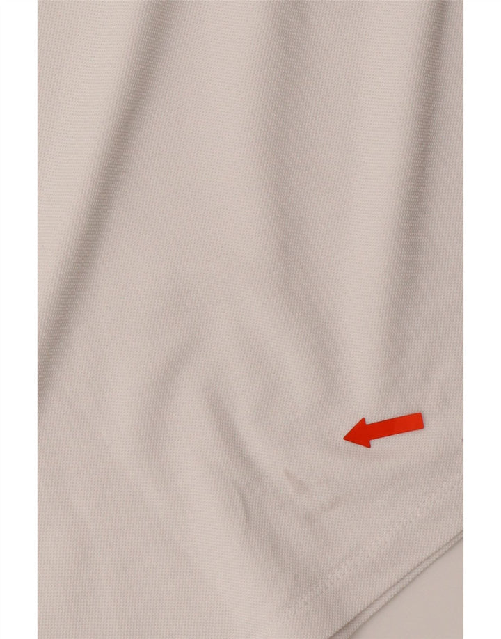 DANIEL HECHTER Mens Polo Shirt 3XL White Cotton Vintage Daniel Hechter and Second-Hand Daniel Hechter from Messina Hembry 