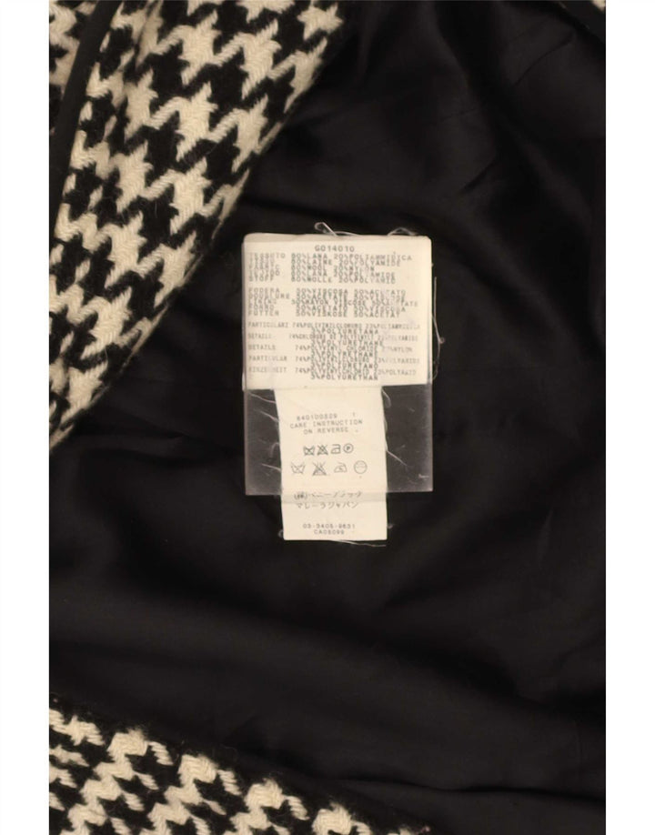Cappotto Penny Black da donna vestibilità regolare IT 38 XS lana pied de poule