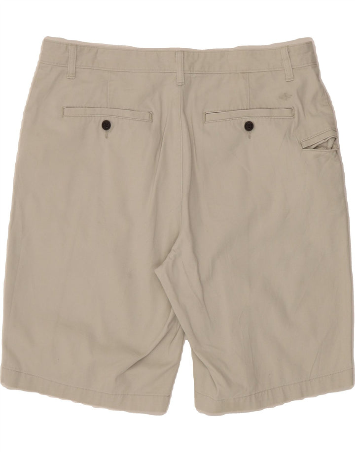 DOCKERS Mens Cargo Shorts W36 Large  Grey Cotton Vintage Dockers and Second-Hand Dockers from Messina Hembry 