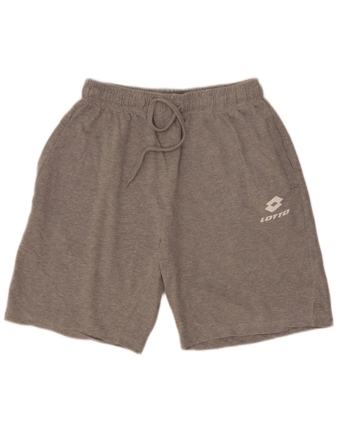 Pantaloncini sportivi da uomo Lotto XL in cotone grigio