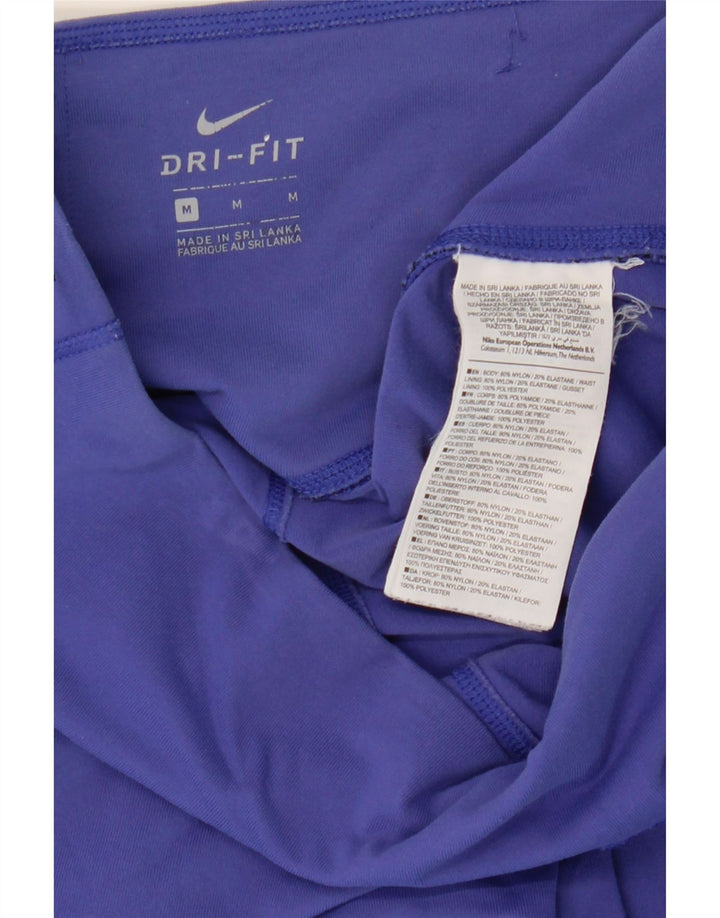 Leggings Dri Fit da donna NIKE UK 12 nylon viola medio