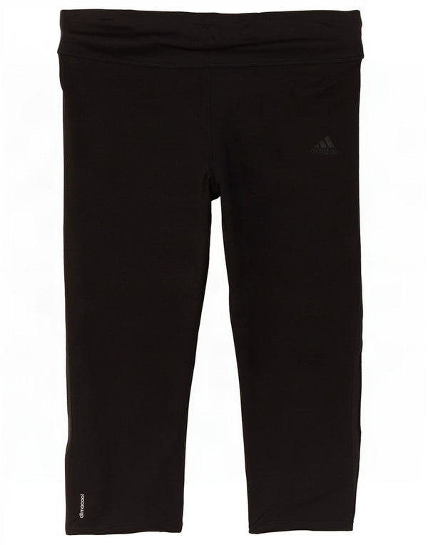 Leggings Adidas Climalite Capri da donna UK 12/14 medio nero