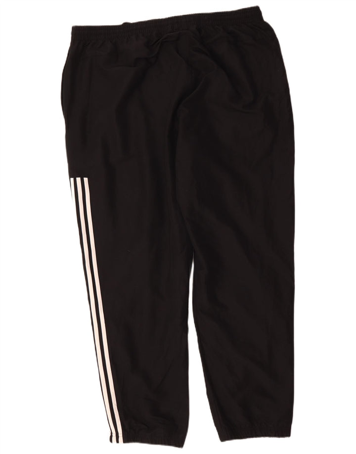 Pantaloni da tuta da uomo Adidas 2XL Poliestere color block nero