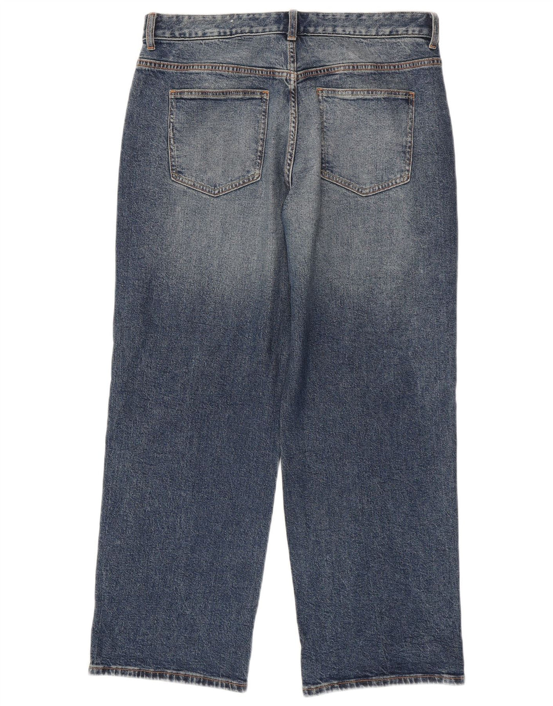 Jeans larghi da donna Zara EU 40 medio W30 L29 cotone blu