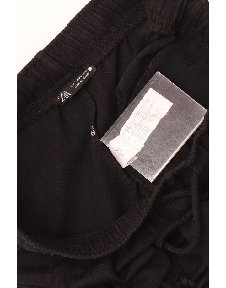 Pantaloni della tuta da uomo Zara piccoli in cotone nero