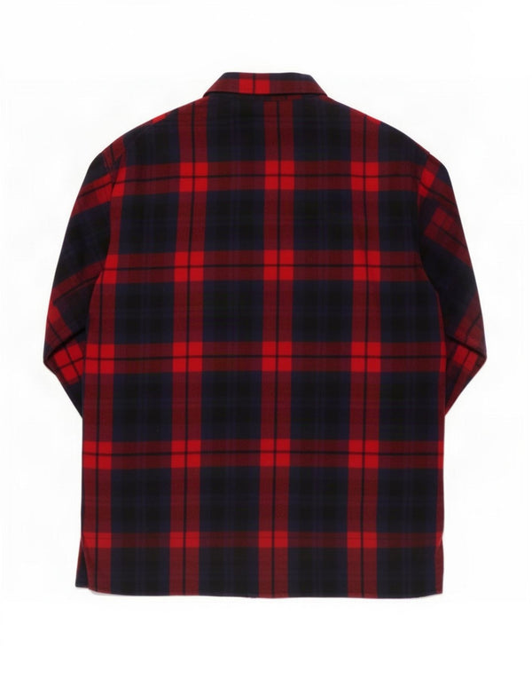 Camicia in flanella da donna Zara UK 14 a quadri rossi medi