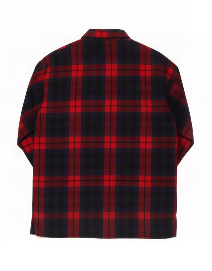 Camicia in flanella da donna Zara UK 14 a quadri rossi medi