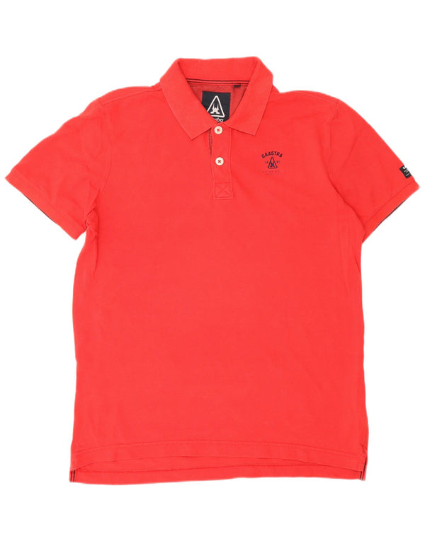 Polo da uomo Gaastra in cotone rosso medio