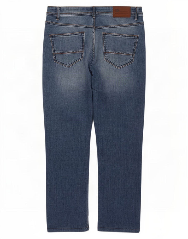 Jeans dritti da uomo di Dack IT 46 Small W30 L28 Cotone blu