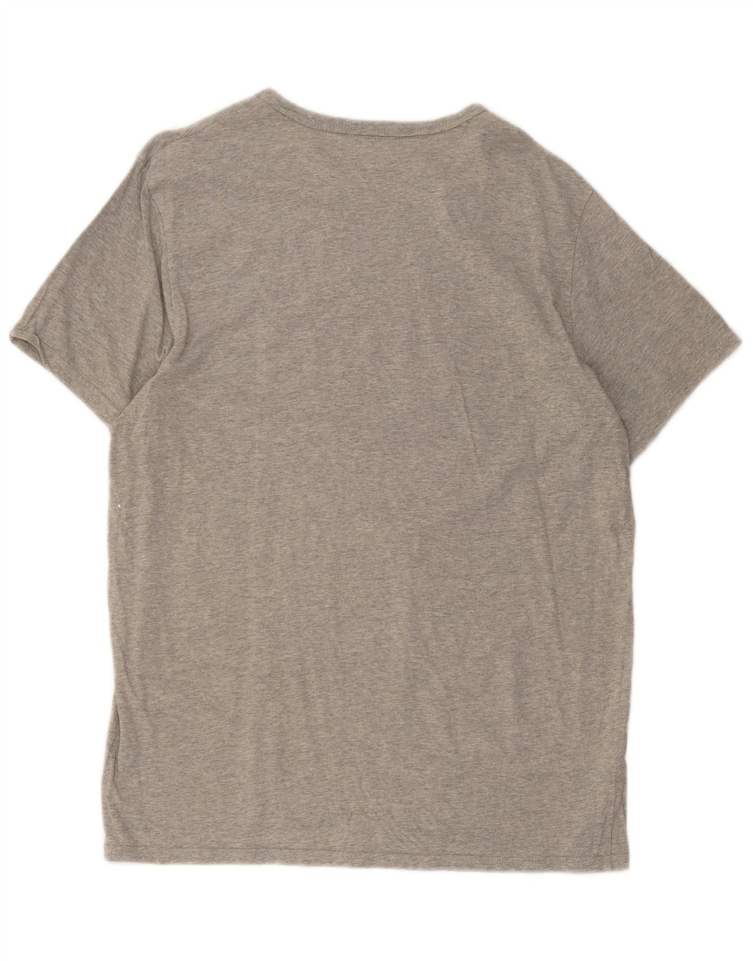 T-shirt grafica da uomo Calvin Klein Top grande in cotone grigio