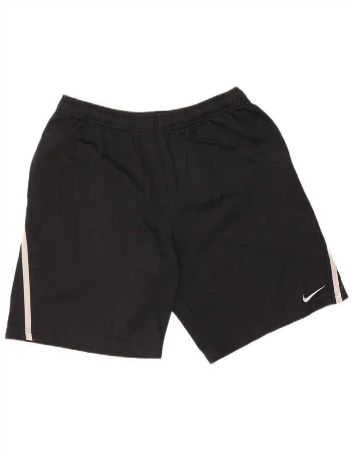Pantaloncini sportivi Nike da uomo medio nero in poliestere