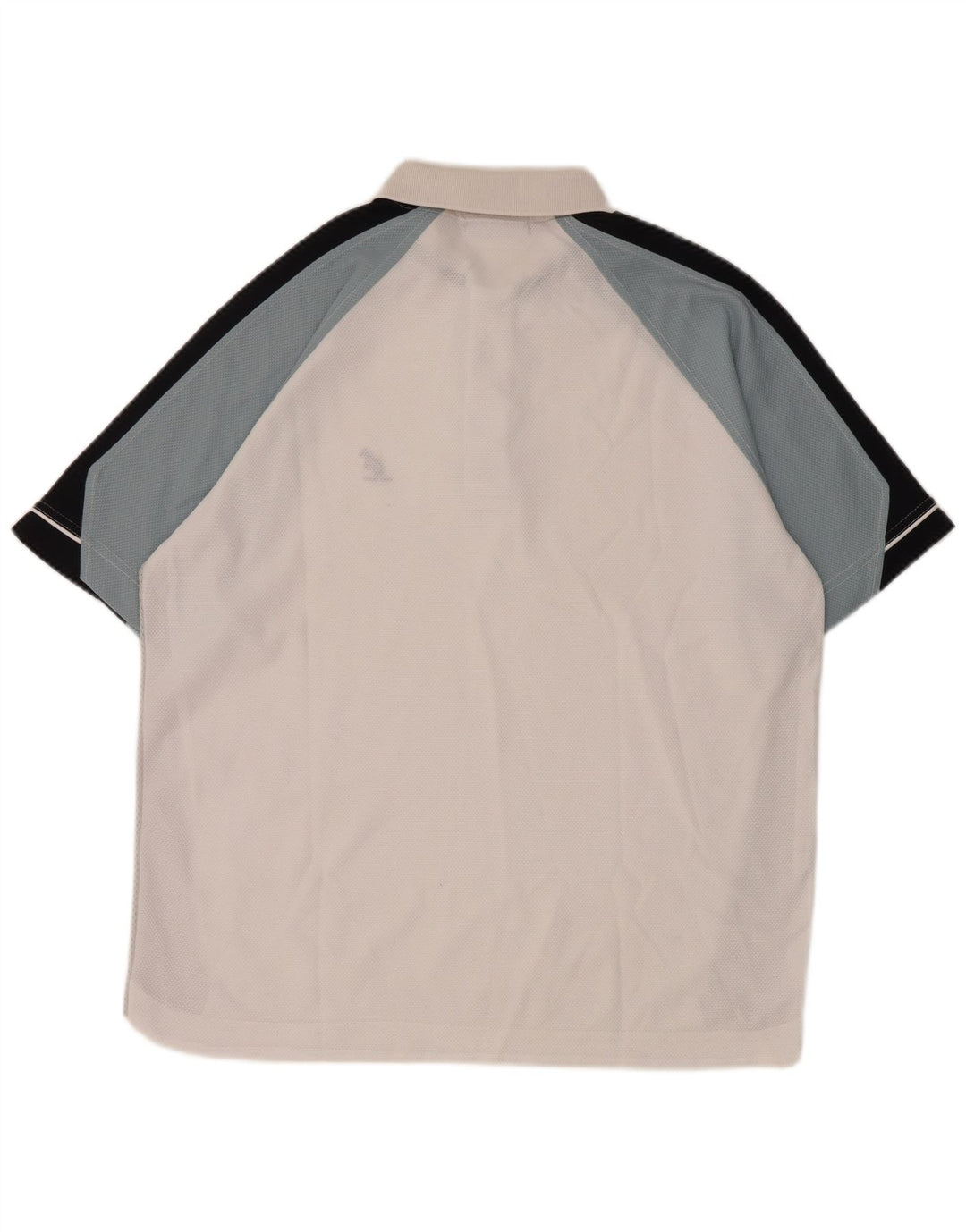 Polo da uomo AUSTRALIAN L'ALPINA Large in poliestere color block bianco