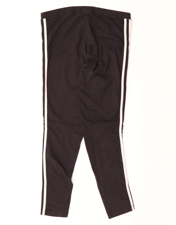 Leggings Adidas da donna UK 14 cotone medio nero
