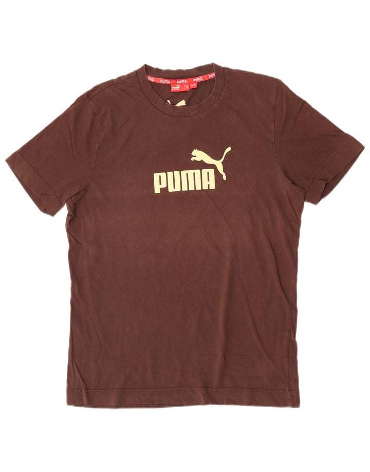 Maglietta grafica da uomo Puma Marrone medio