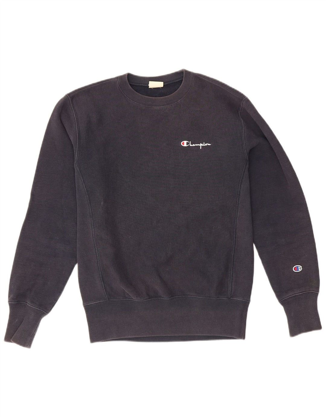 Felpa da uomo Champion Small in cotone blu navy