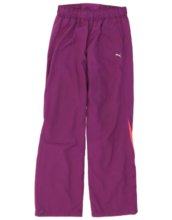 Pantaloni da tuta da donna Puma UK 12 Poliestere color block viola medio