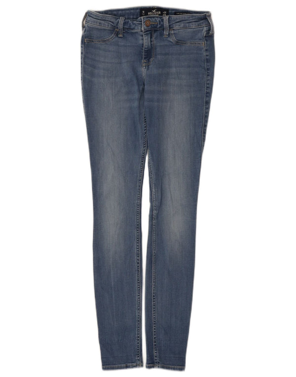 Jeans skinny Hollister da donna W25 L28 cotone blu