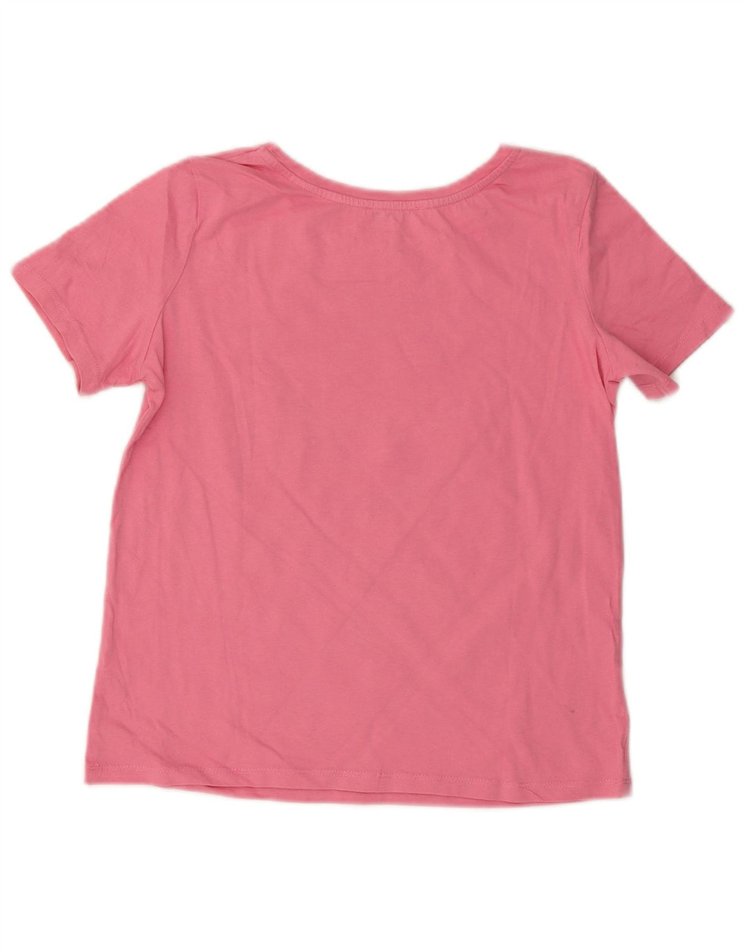 ZARA T-shirt grafica corta da donna Dora UK 10 piccola rosa
