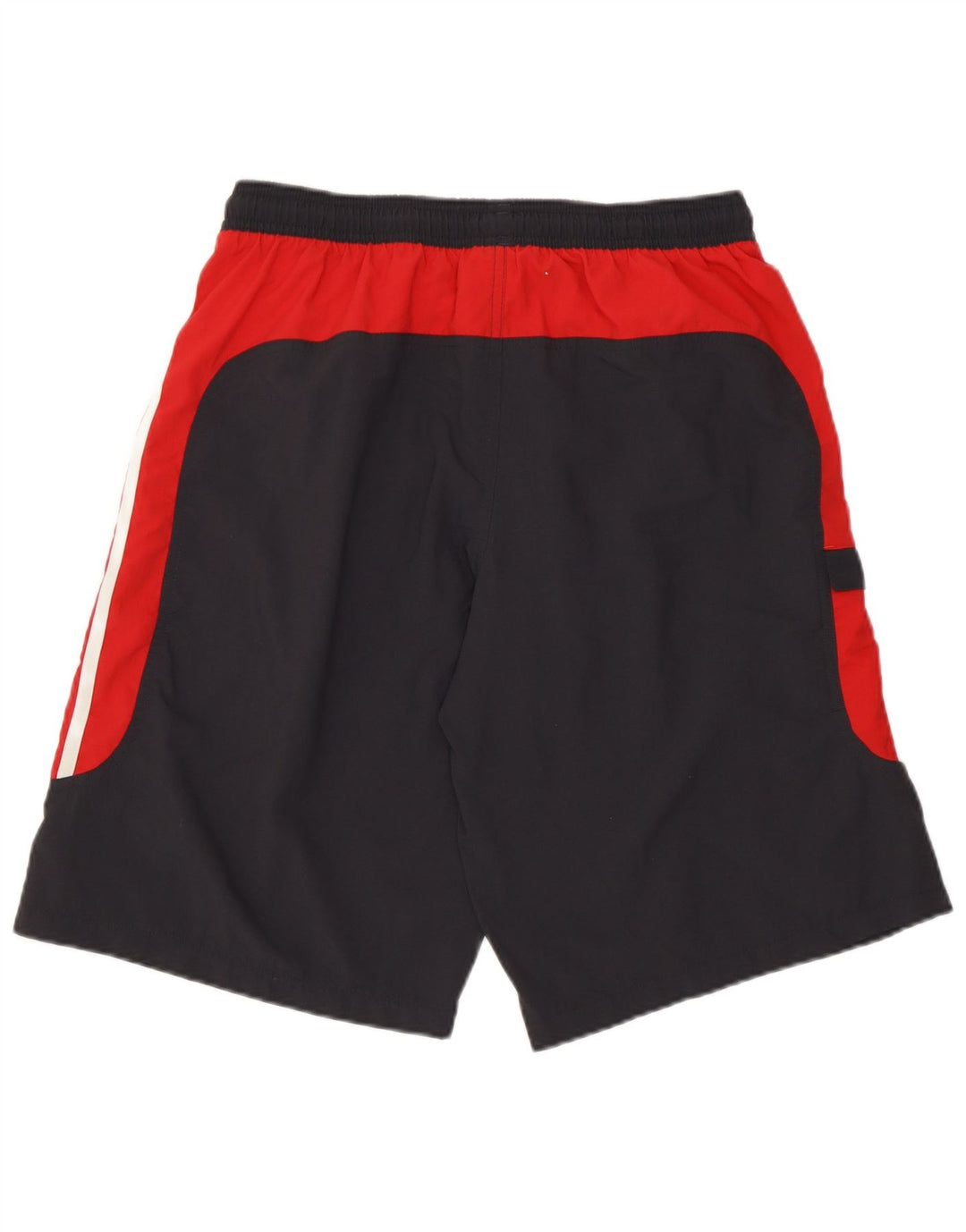 Pantaloncini da bagno da uomo Adidas Medium Black Colourblock in poliestere