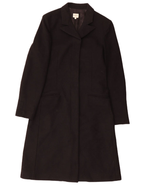 Cappotto da donna Calvin Klein Jeans UK 14 grande lana nera