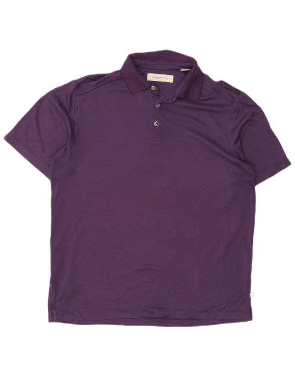 Polo da uomo TOMMY BAHAMA viola medio modal