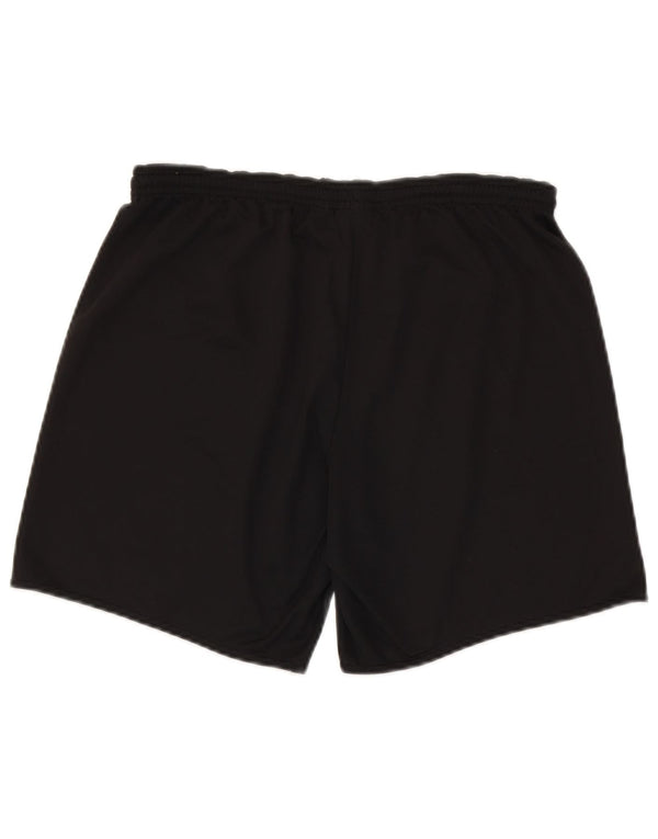 Pantaloncini sportivi Adidas Climalite da uomo piccoli in poliestere nero