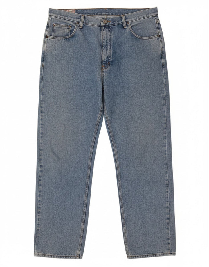 Jeans dritti da uomo Rifle W40 L30 in cotone blu