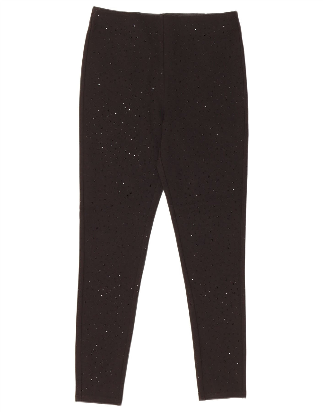Leggings Zara da donna UK 10 piccoli in viscosa nera