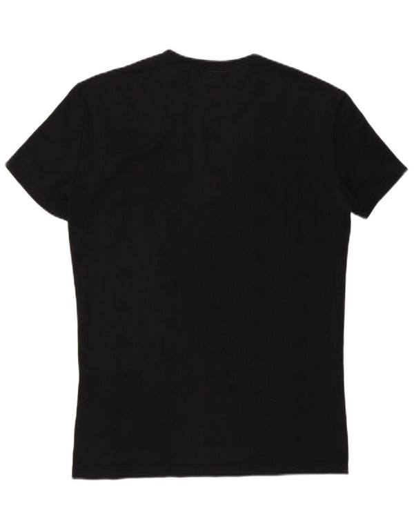 T-shirt da donna Emporio Armani UK 14 media nera
