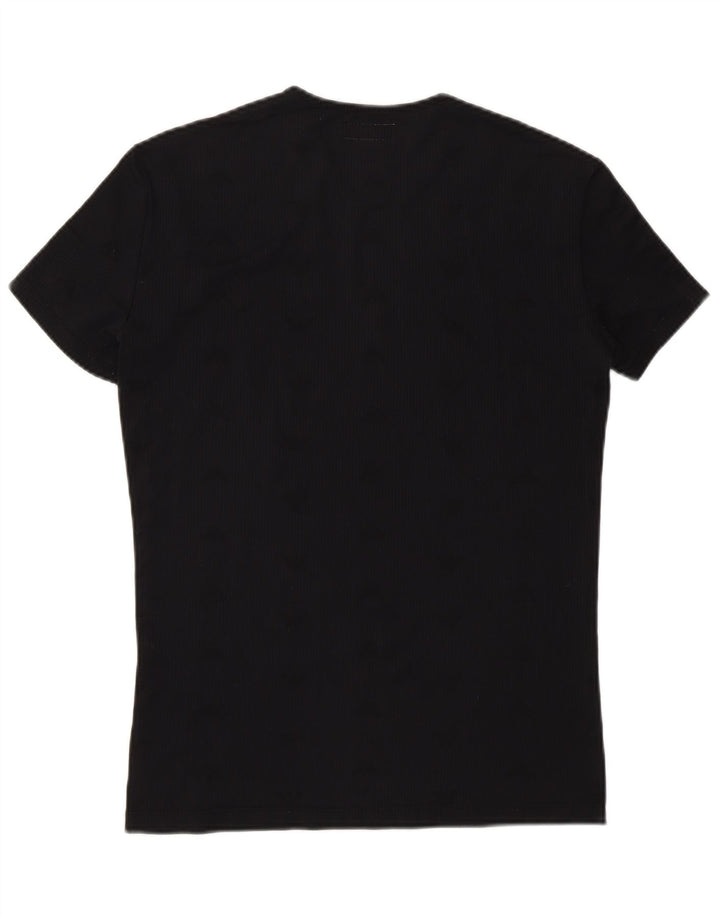 T-shirt da donna Emporio Armani UK 14 media nera