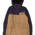 Giacca a vento con cappuccio da uomo O'Neill UK 38 Medium Navy Blue Colourblock