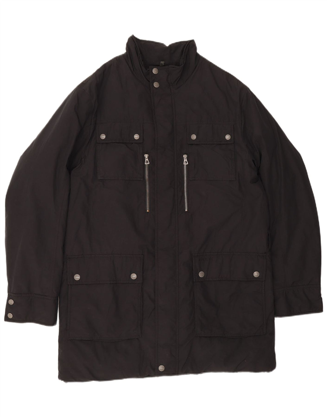 Giacca utility da uomo Geox UK 42 XL poliestere nero