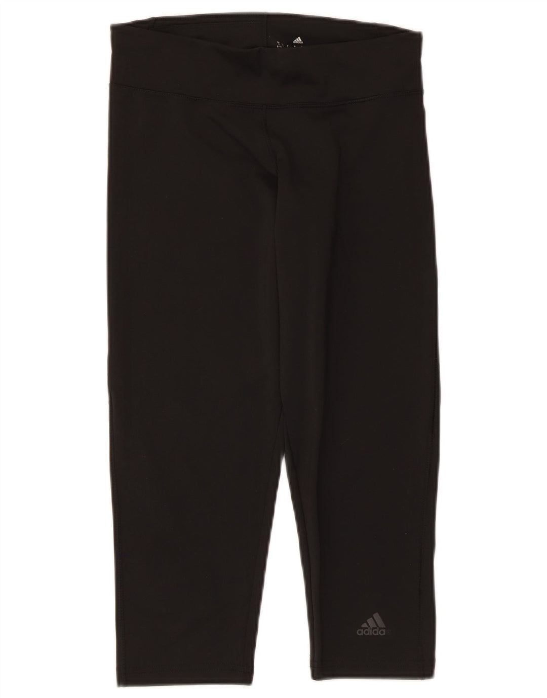Leggings Adidas Climalite Capri da donna UK 8/10 piccolo nero