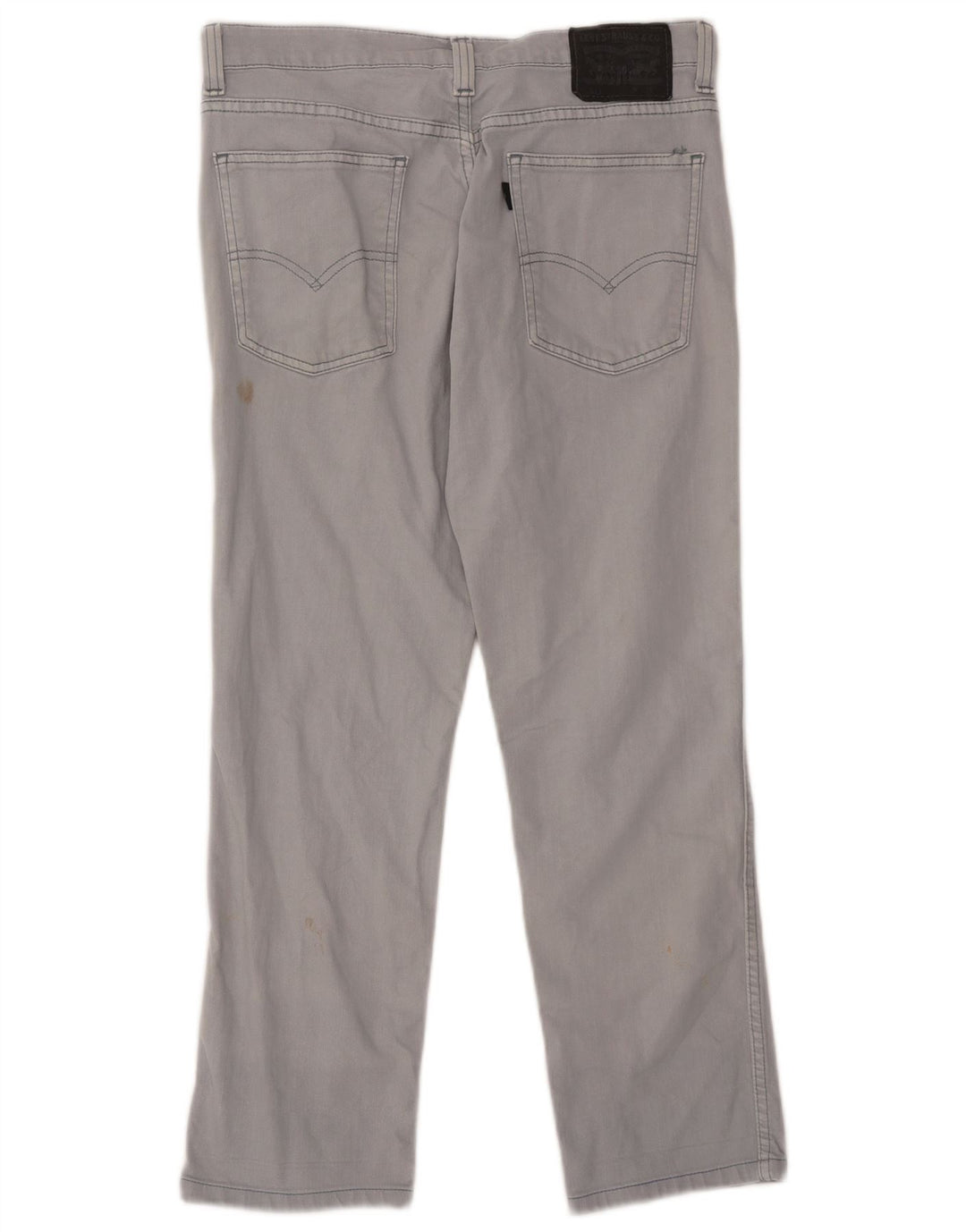 Levi's Uomo 511 Slim Jeans W32 L27 Cotone Grigio