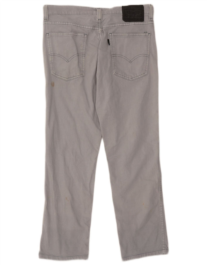 Levi's Uomo 511 Slim Jeans W32 L27 Cotone Grigio