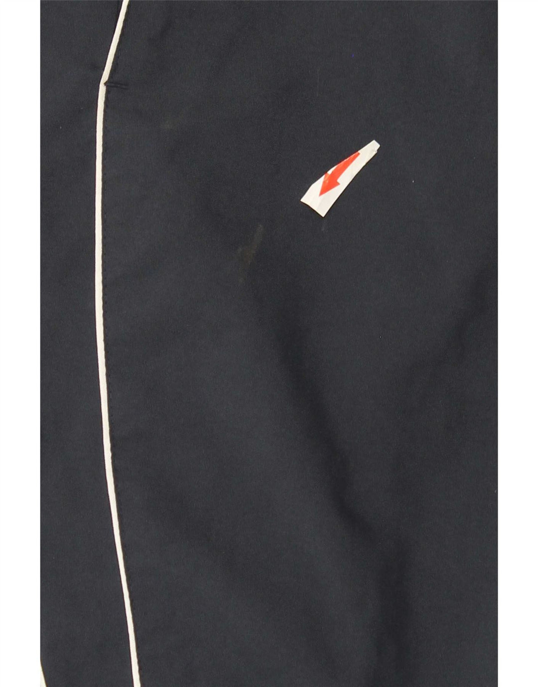 Pantaloni da tuta da uomo Adidas Joggers grandi in poliestere a righe blu navy