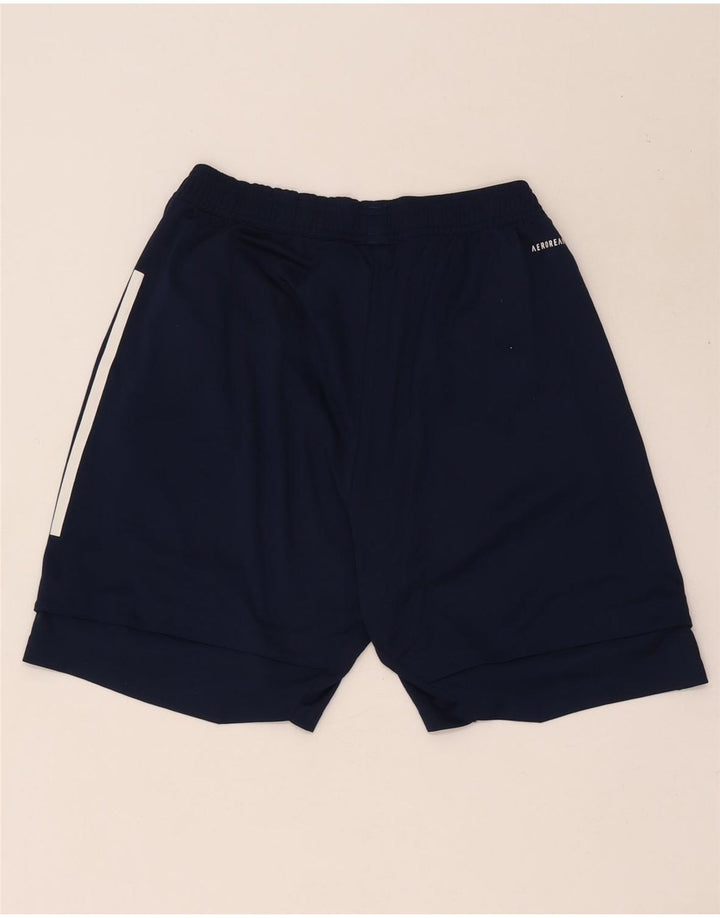 Pantaloncini sportivi Adidas da uomo Wolverhampton Wanderers medio poliestere blu navy