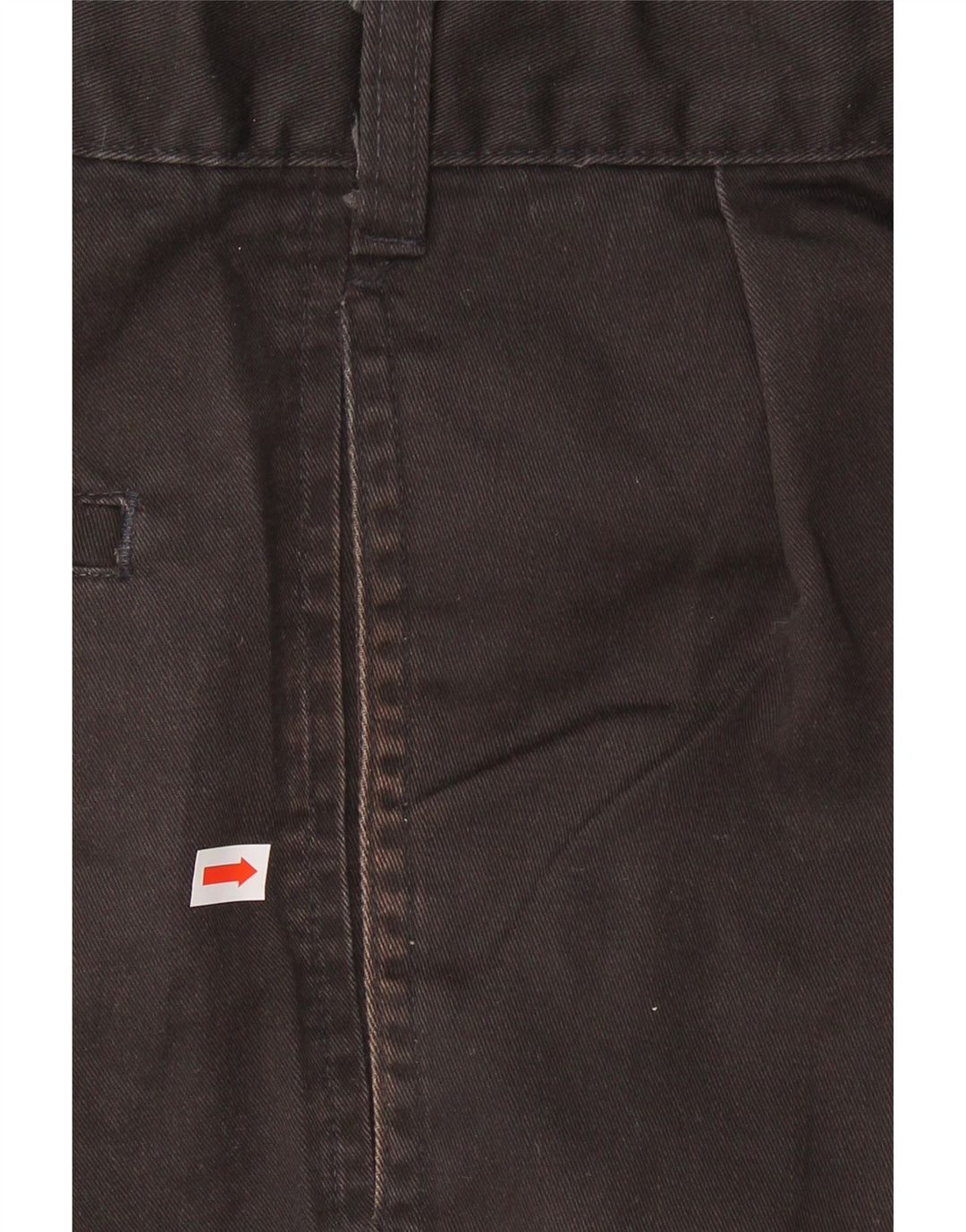 DOCKERS Pantaloncini chino con pegging da uomo Stain Defender W30 cotone nero medio