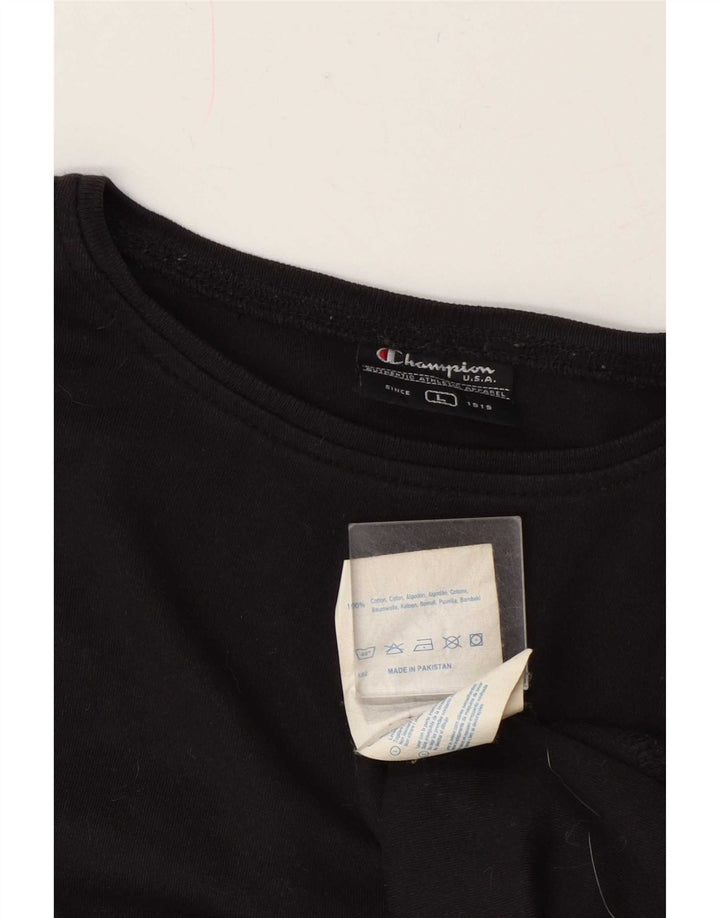 Top da donna a maniche lunghe Champion UK 16 grande cotone grigio