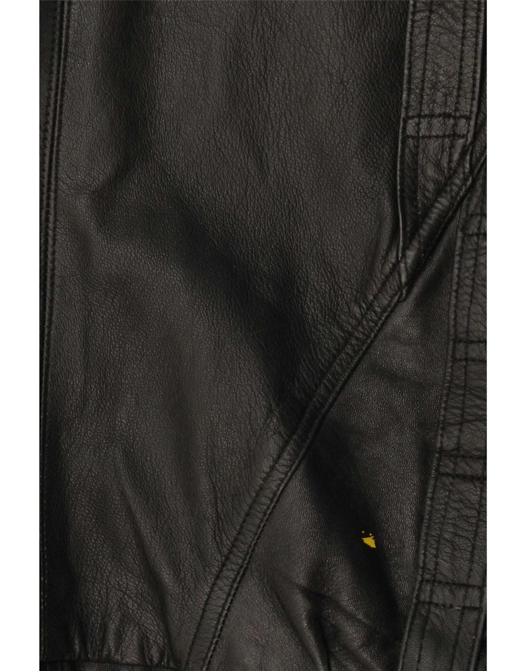 Giacca in pelle vintage da uomo EU 50 grande in pelle nera