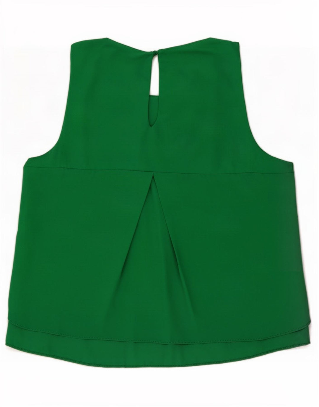 Camicetta senza maniche da donna Zara UK 6 XS poliestere verde