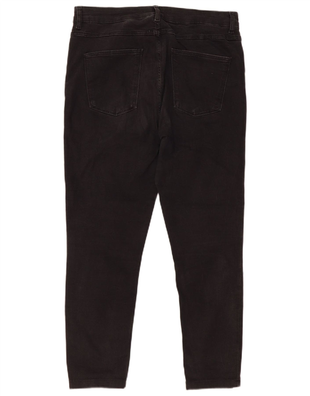 Jeans slim da donna Zara EU 44 XL W34 L24 Nero