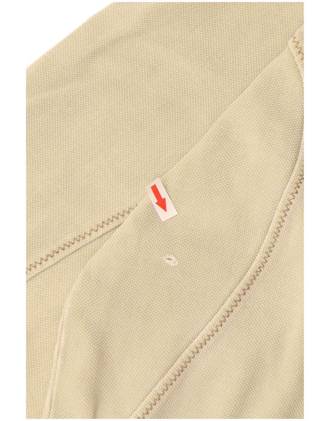 Felpa da uomo con collo con zip Fat Face, maglione XL, cotone beige