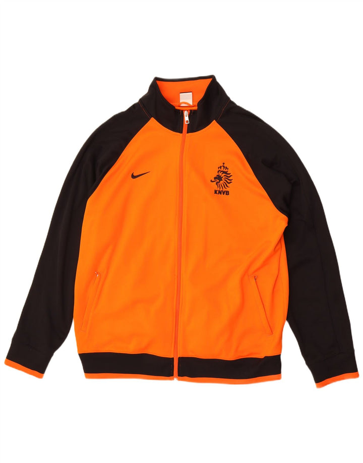 Giacca da tuta grafica Nike KNVB da uomo 2XL arancione color block