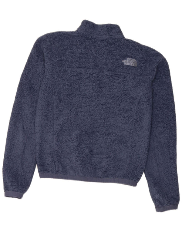 Giacca in pile da donna The North Face UK 6 XS poliestere blu navy
