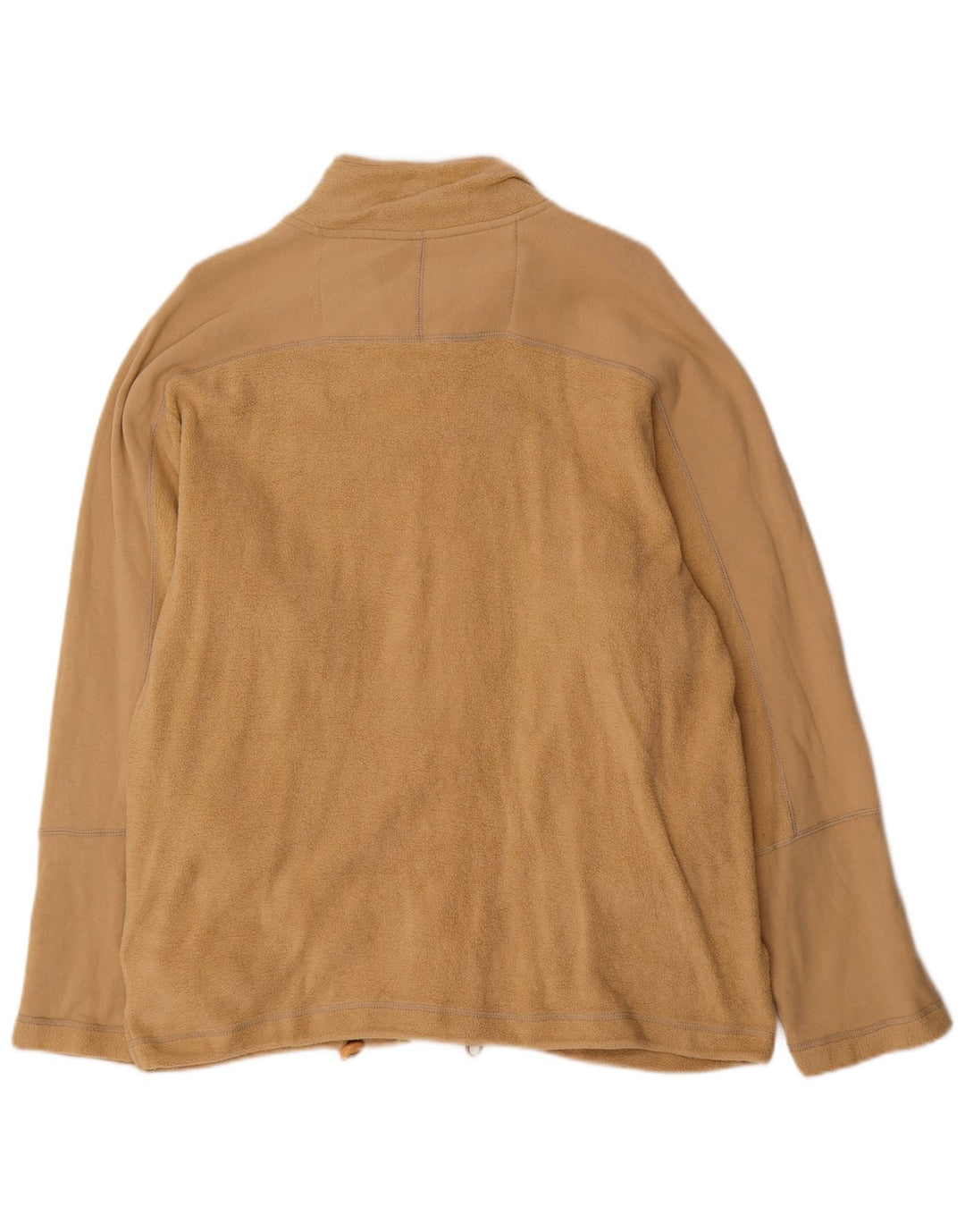Giacca da tuta da uomo in pile Champion, cotone beige medio