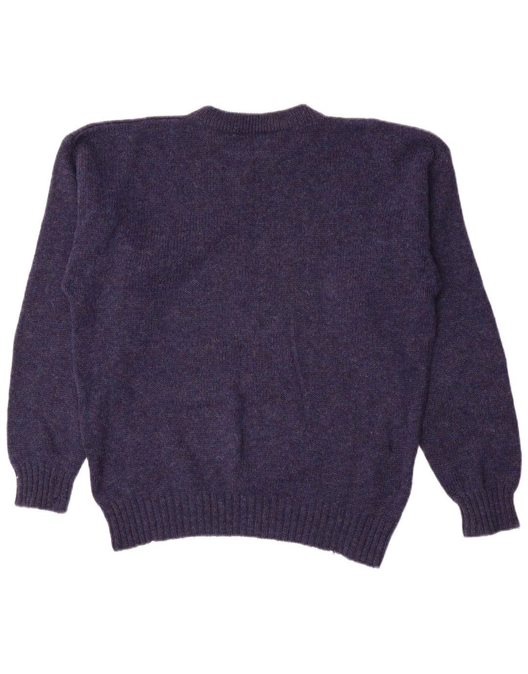 Maglione maglione girocollo da uomo C&A lana media blu navy