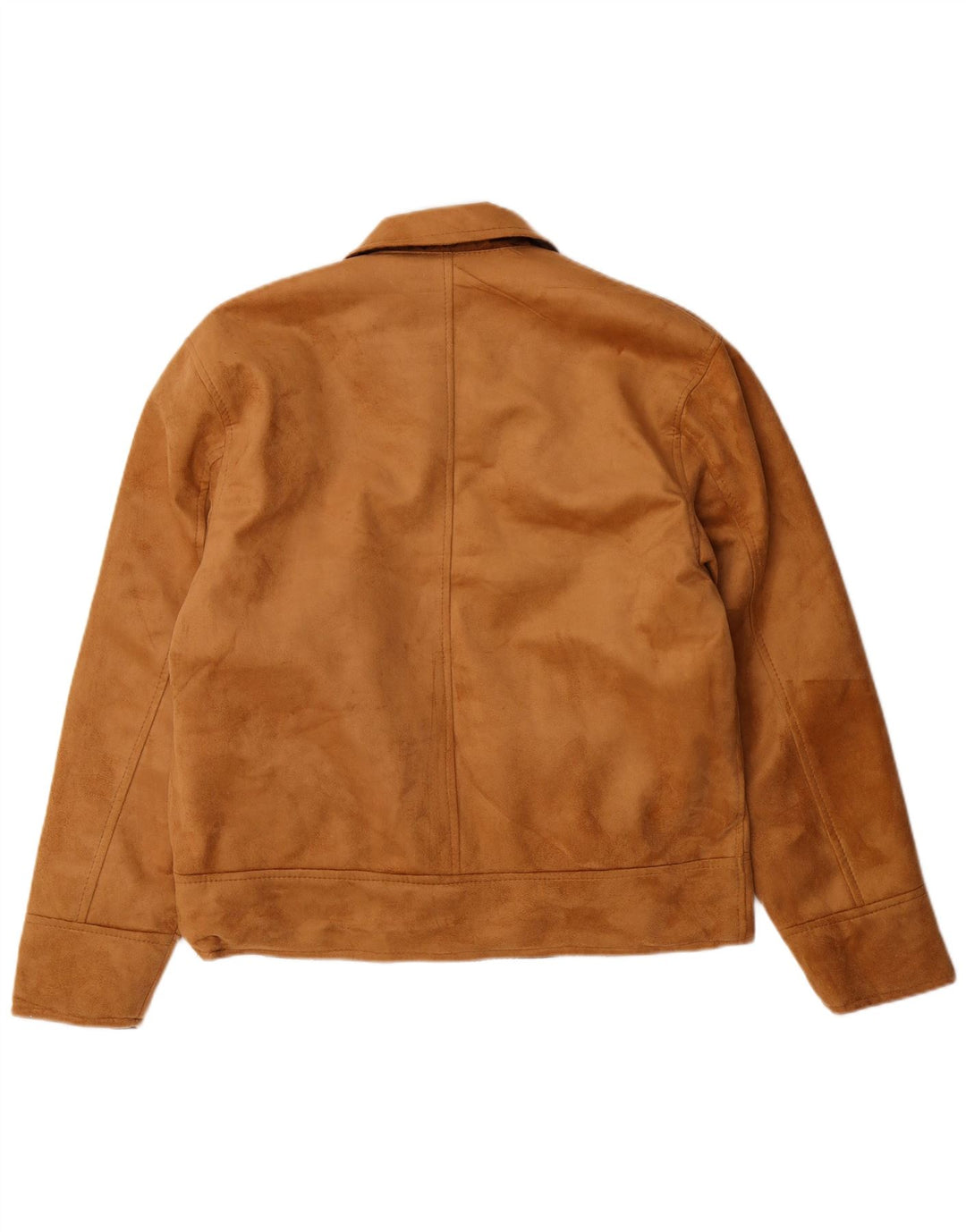 VINTAGE Womens Reversible Jacket UK 18 XL Brown
