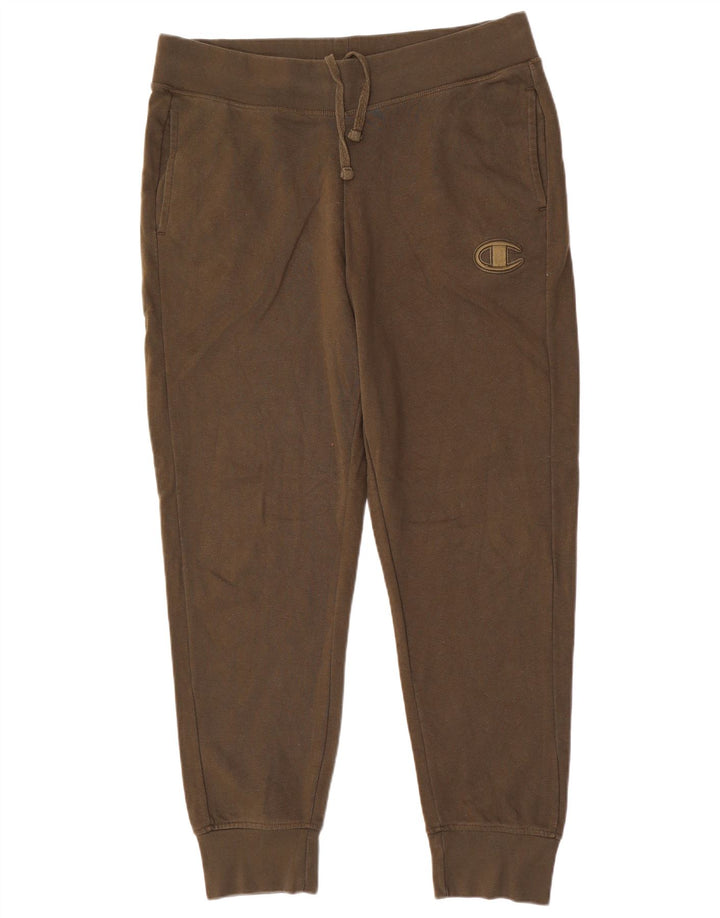 Pantaloni da tuta da uomo Champion Joggers Large in cotone kaki
