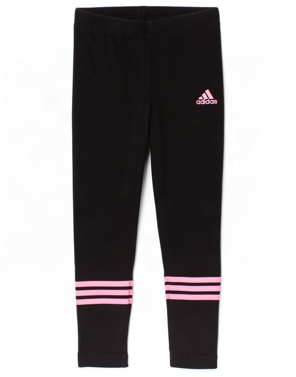 Leggings Adidas Bambina 3-4 Anni Neri
